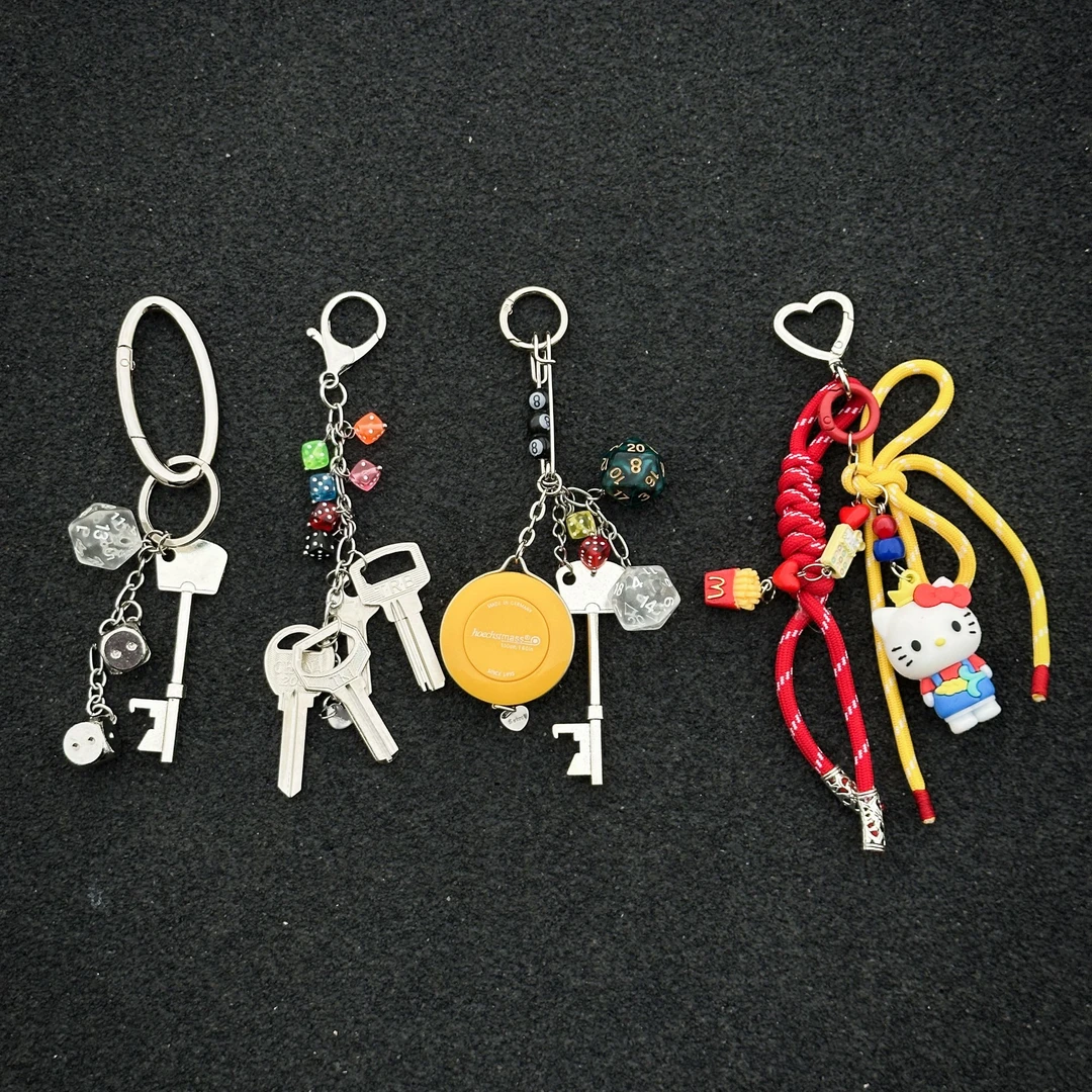 灵魂对撞男女朋克嘻哈挂饰牛仔腰链裤链合集配饰