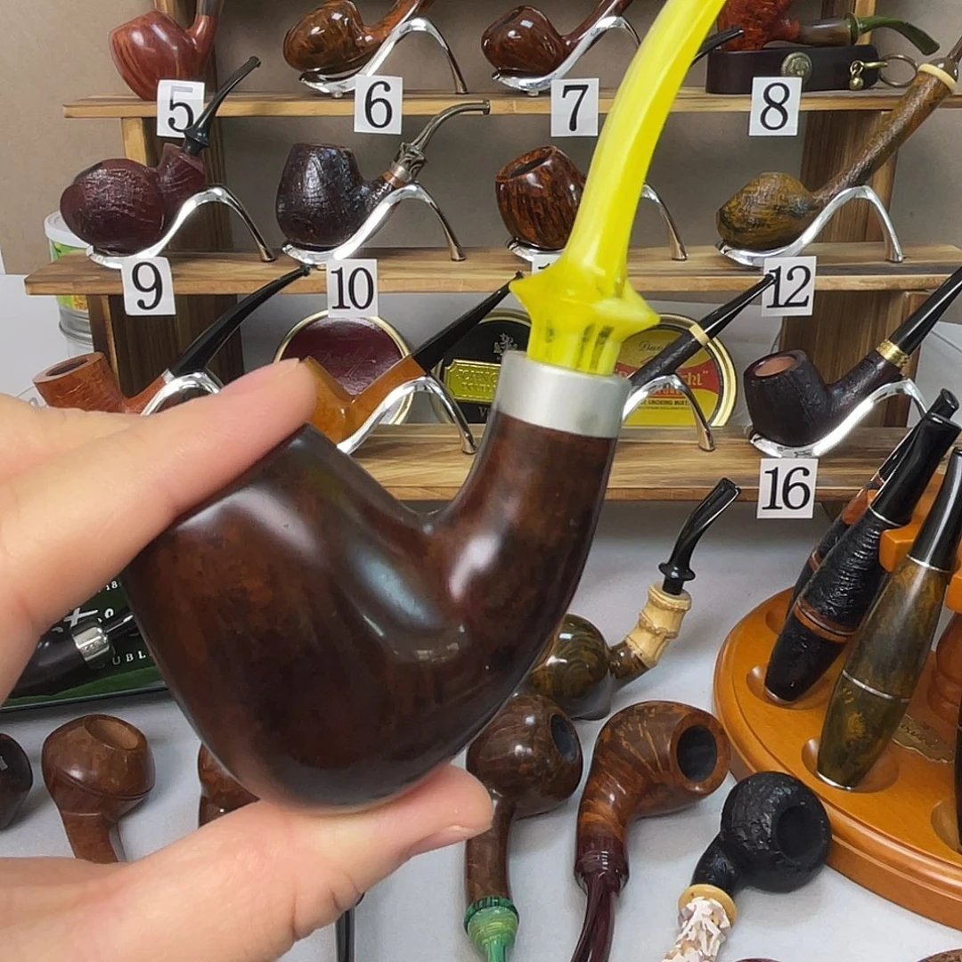 彩胶斗嘴福尔摩斯弯斗