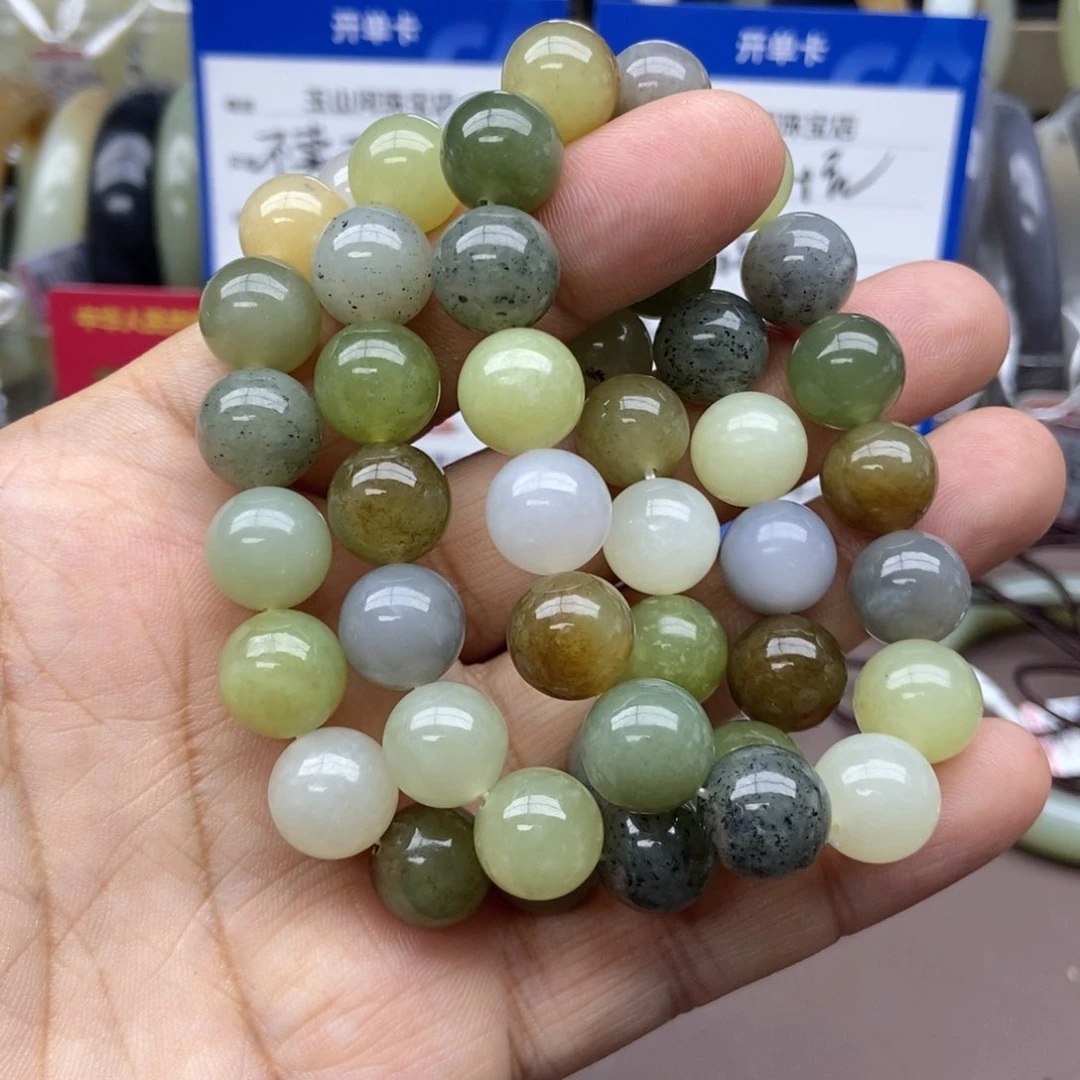 和田玉手串未镶嵌