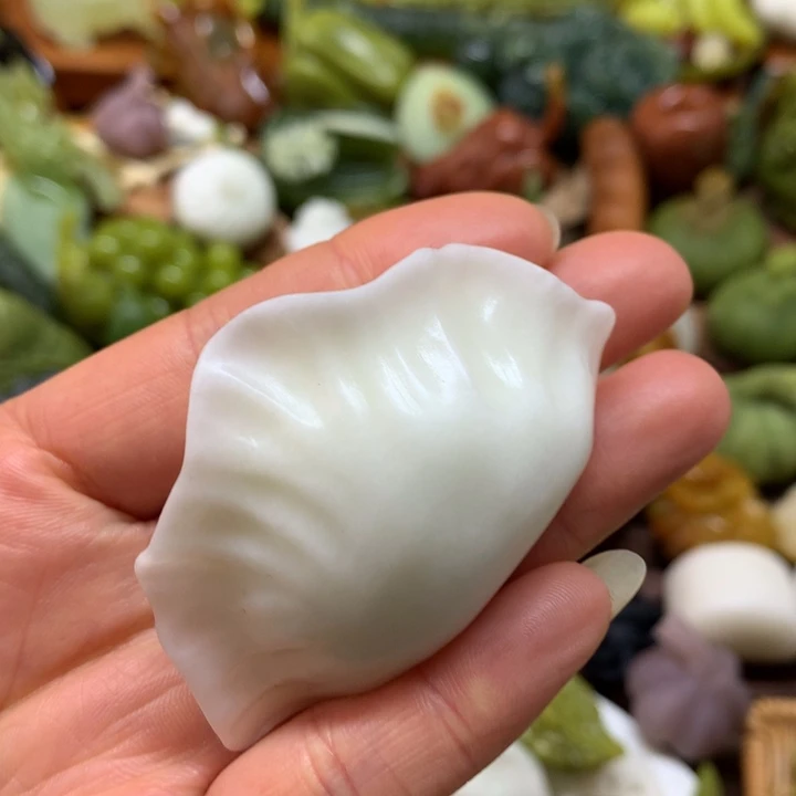 蛇纹石玉未镶嵌手把
