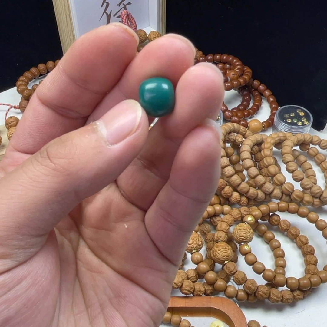 猴头核桃手串琉璃单颗