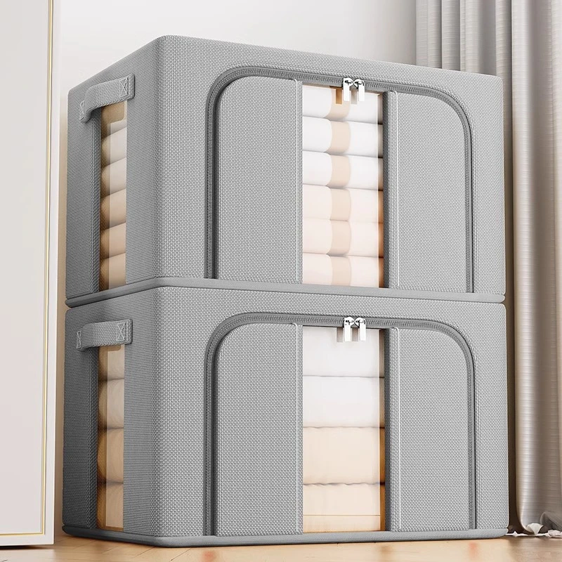 抢！大号72L【3个装】大容量收纳箱可折叠收纳盒衣服收纳箱整理箱