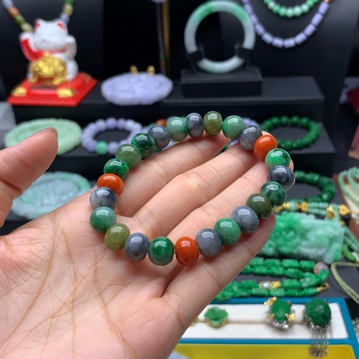 未镶嵌手链翡翠翡翠手串