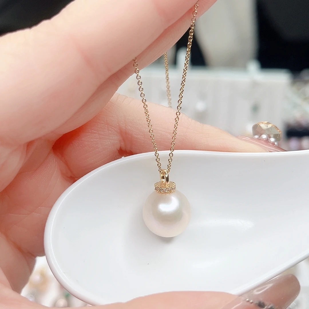 淡水珍珠合金吊坠(赠链)