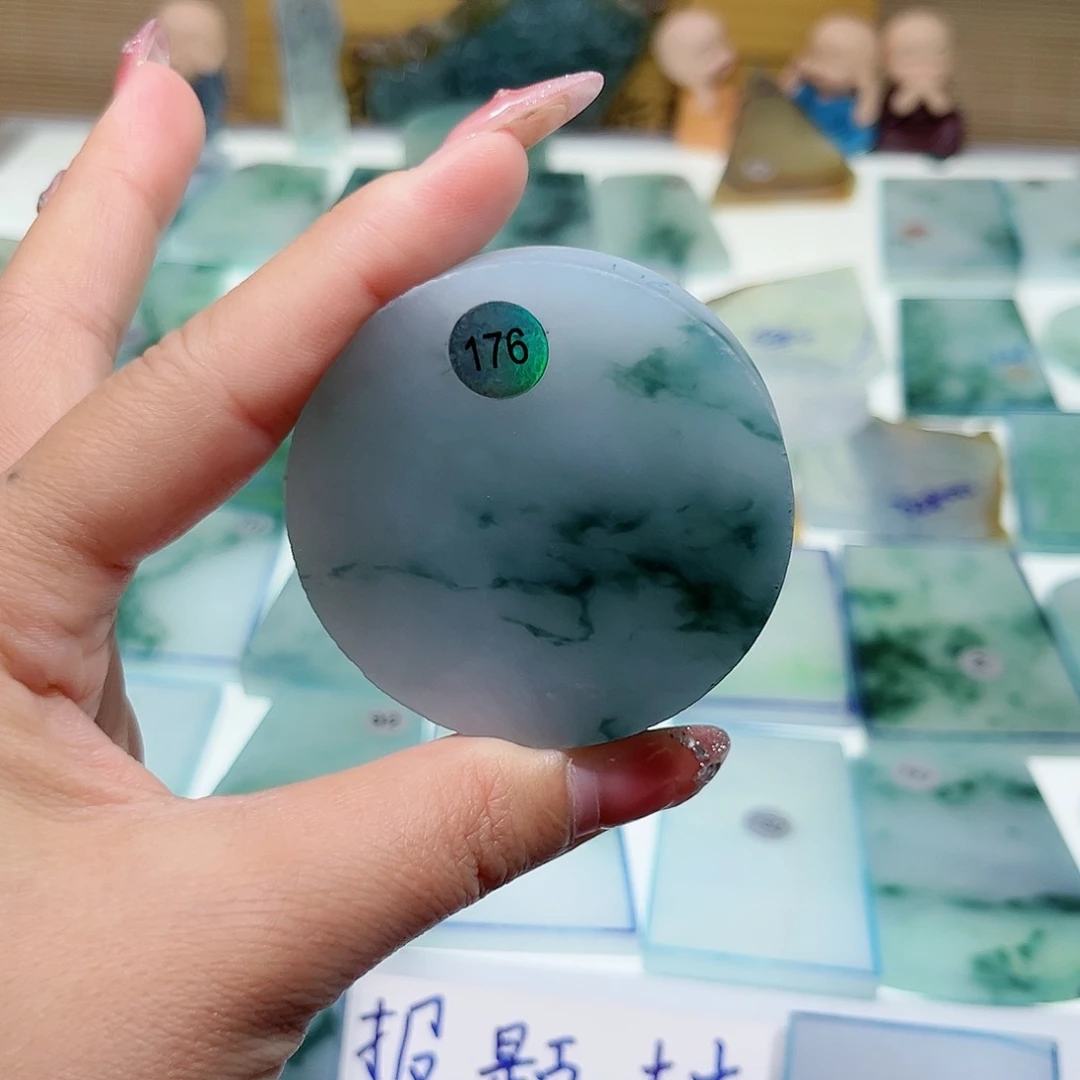 定制翡翠未镶嵌周****弟翡翠