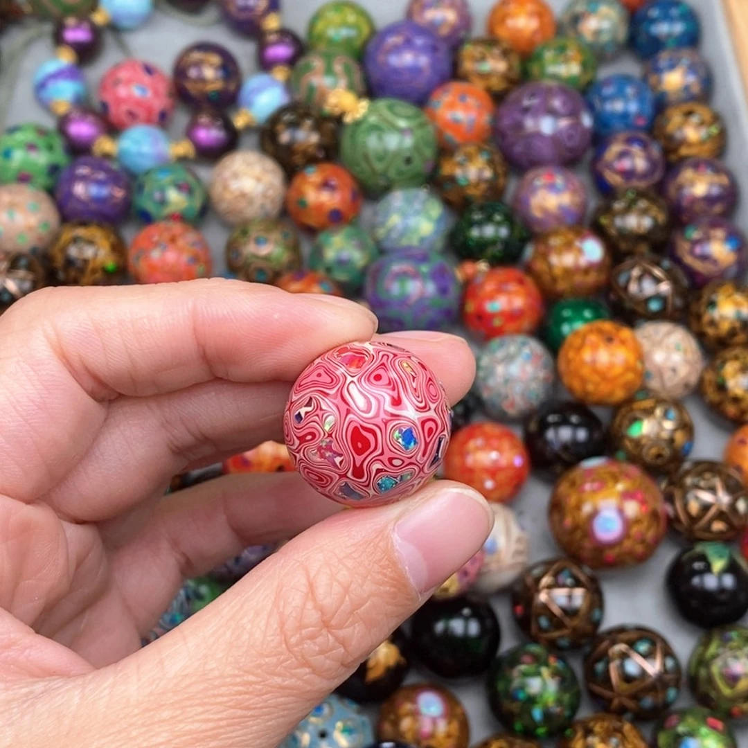 蕾非遗大漆粉欧单珠2.0