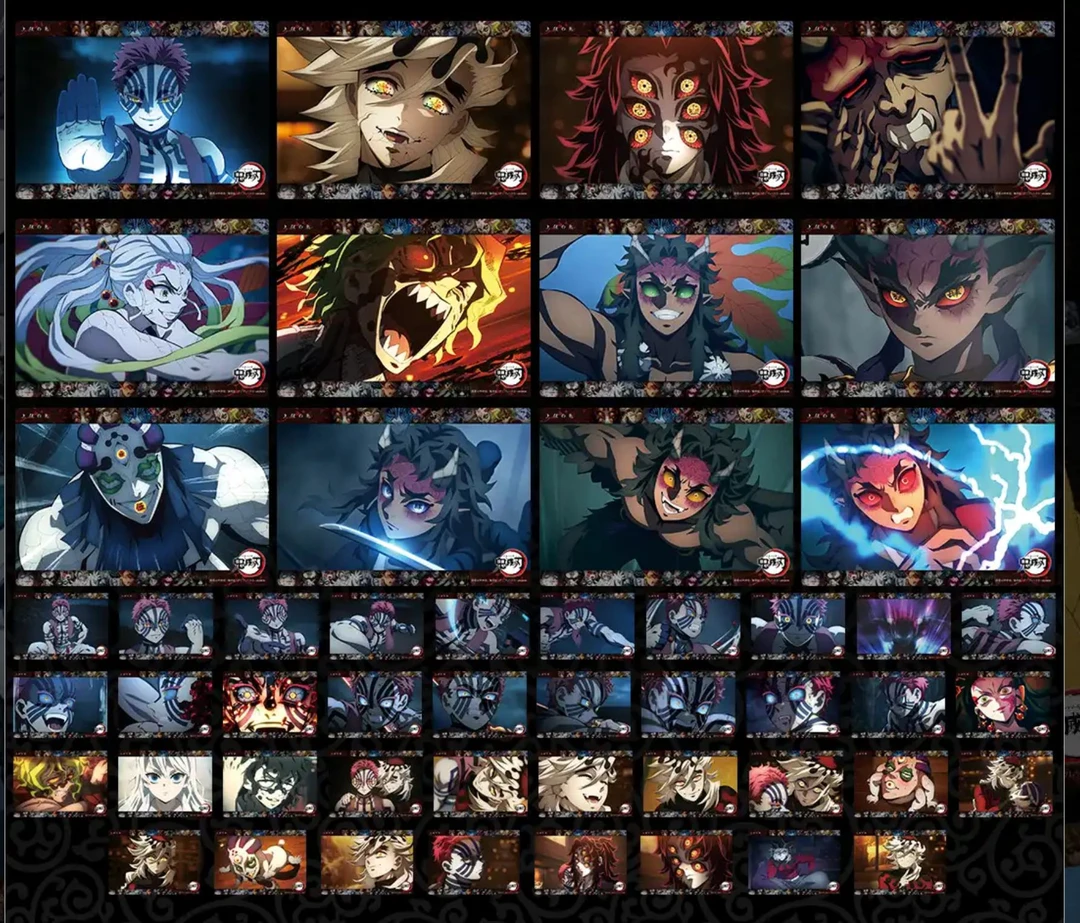 鬼灭之刃鬼袭来A5大透卡 盲盒代拆