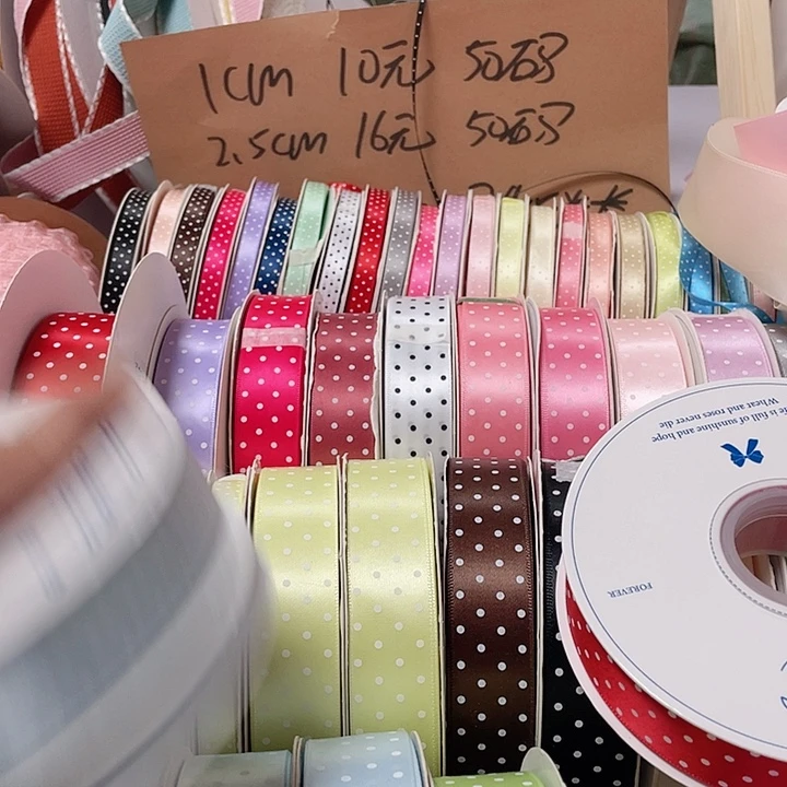 蓝色波点1+2@5cm个一饼