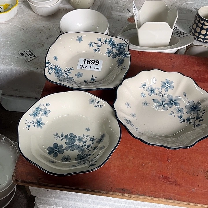 瓷微瑕外贸餐具1699