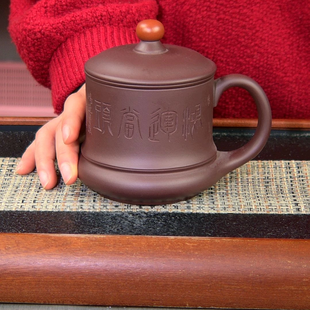 【闪购商品】紫砂茶杯红*狼高货放漏