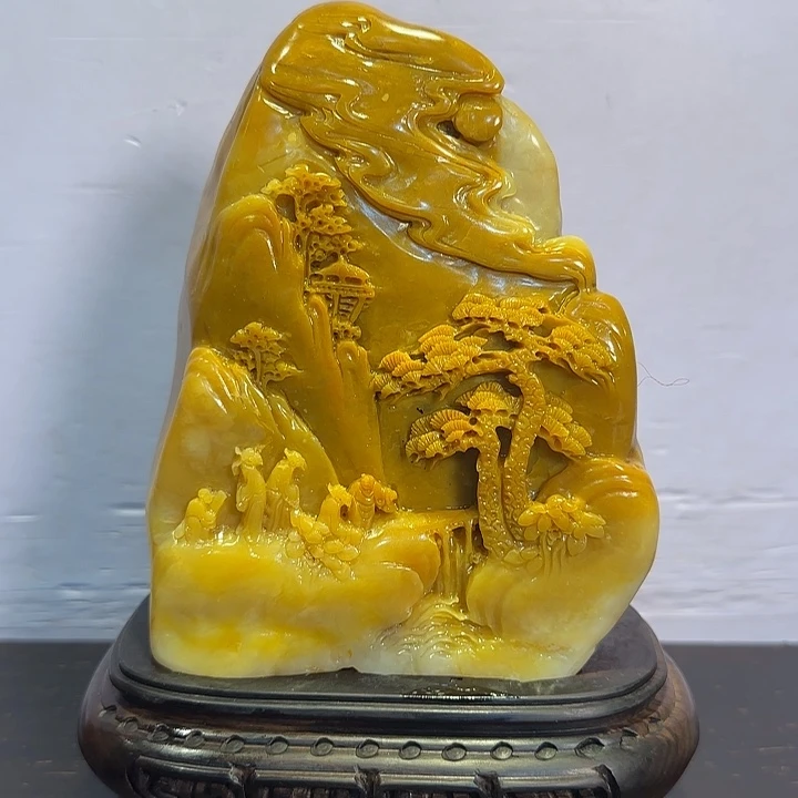 福***6寿山石寿山石摆件精品