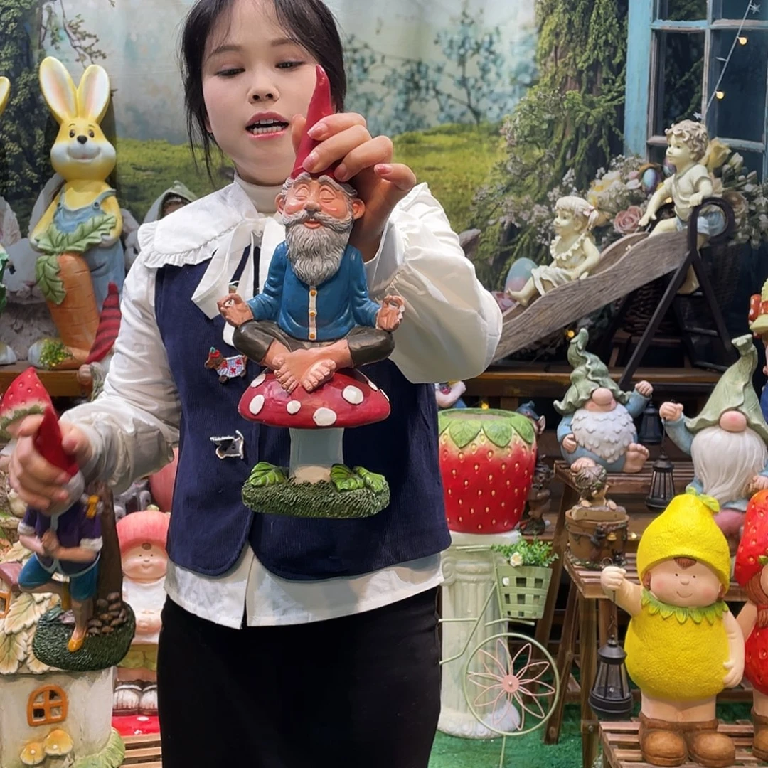 摆件花园摆件红红火火