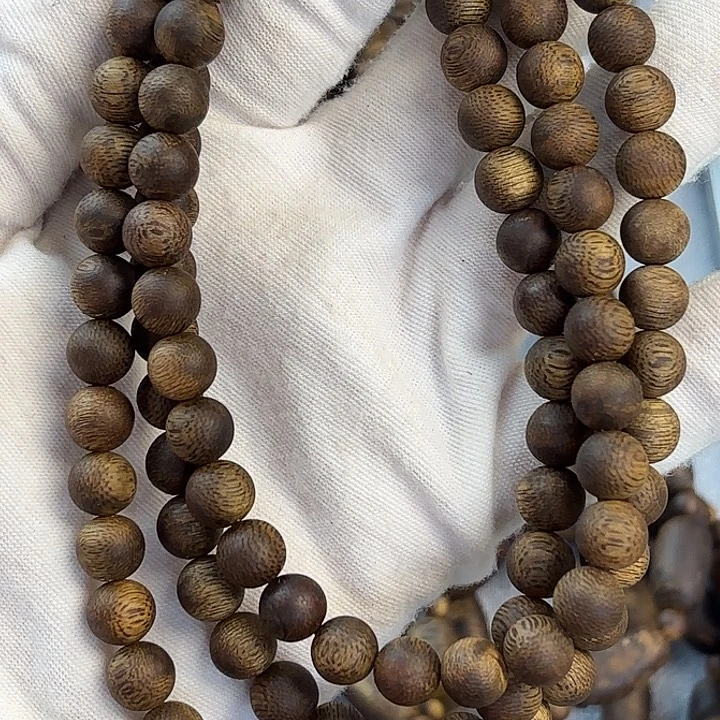 沉香碎屑沉香奇楠沉香圆珠多圈08多样性发一22