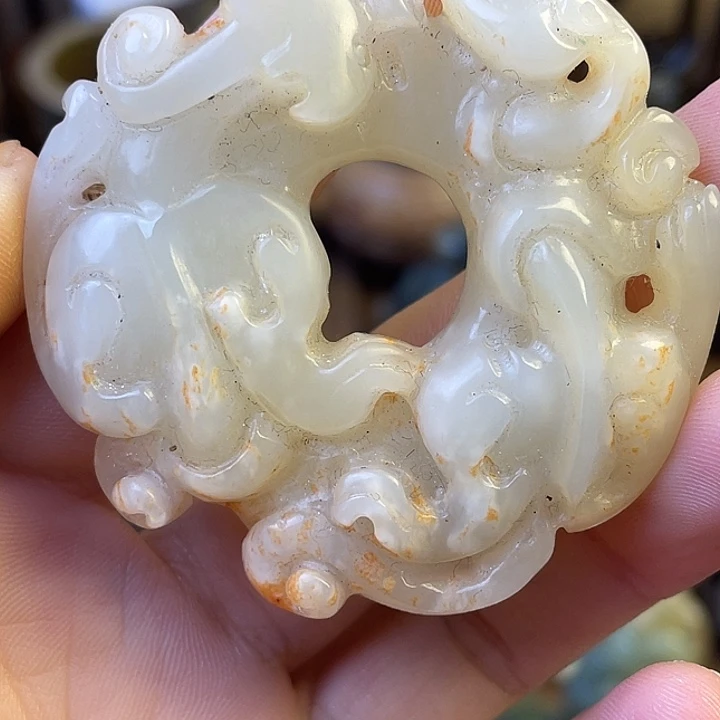 和田玉（糖玉）未镶嵌挂件