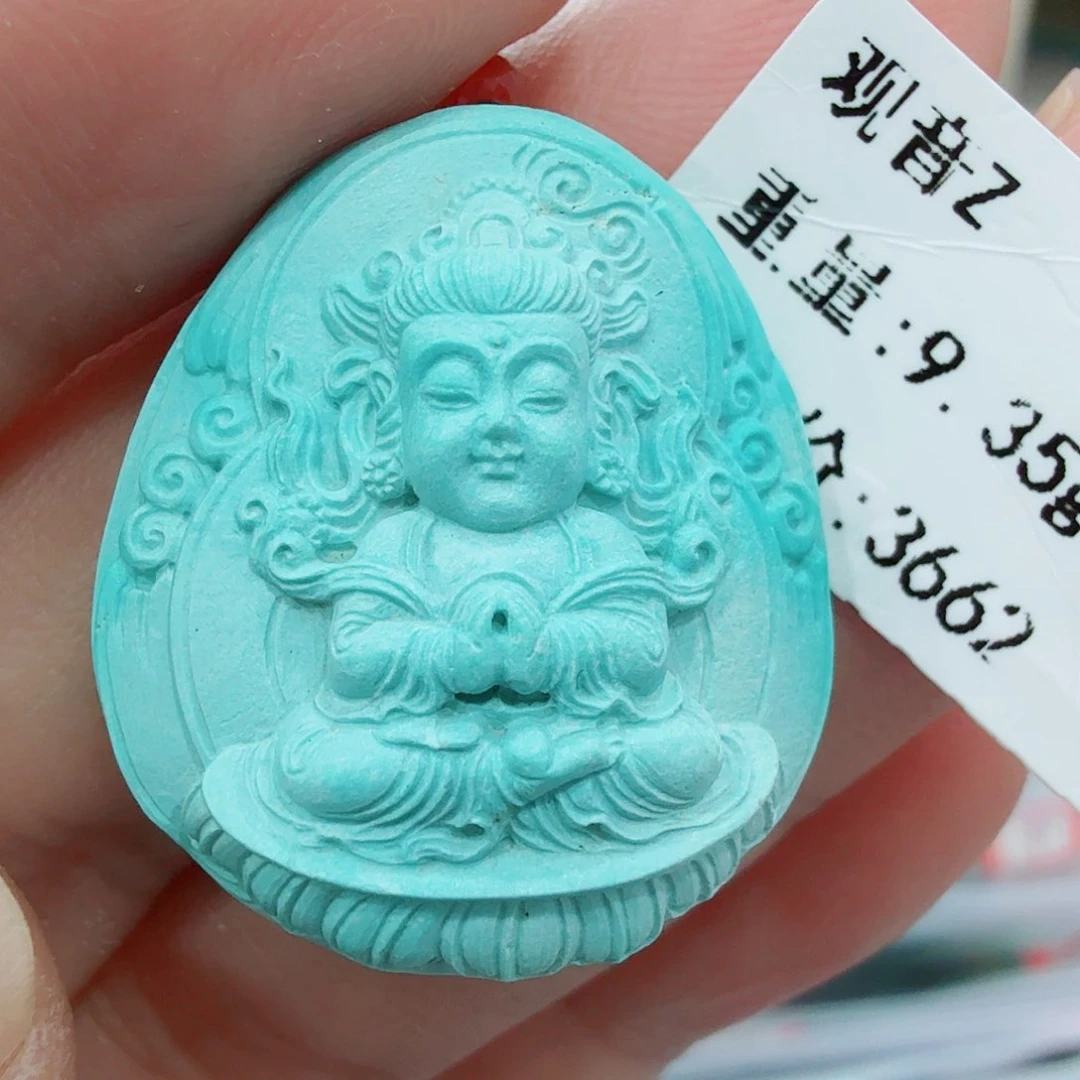 未镶嵌绿松石配饰