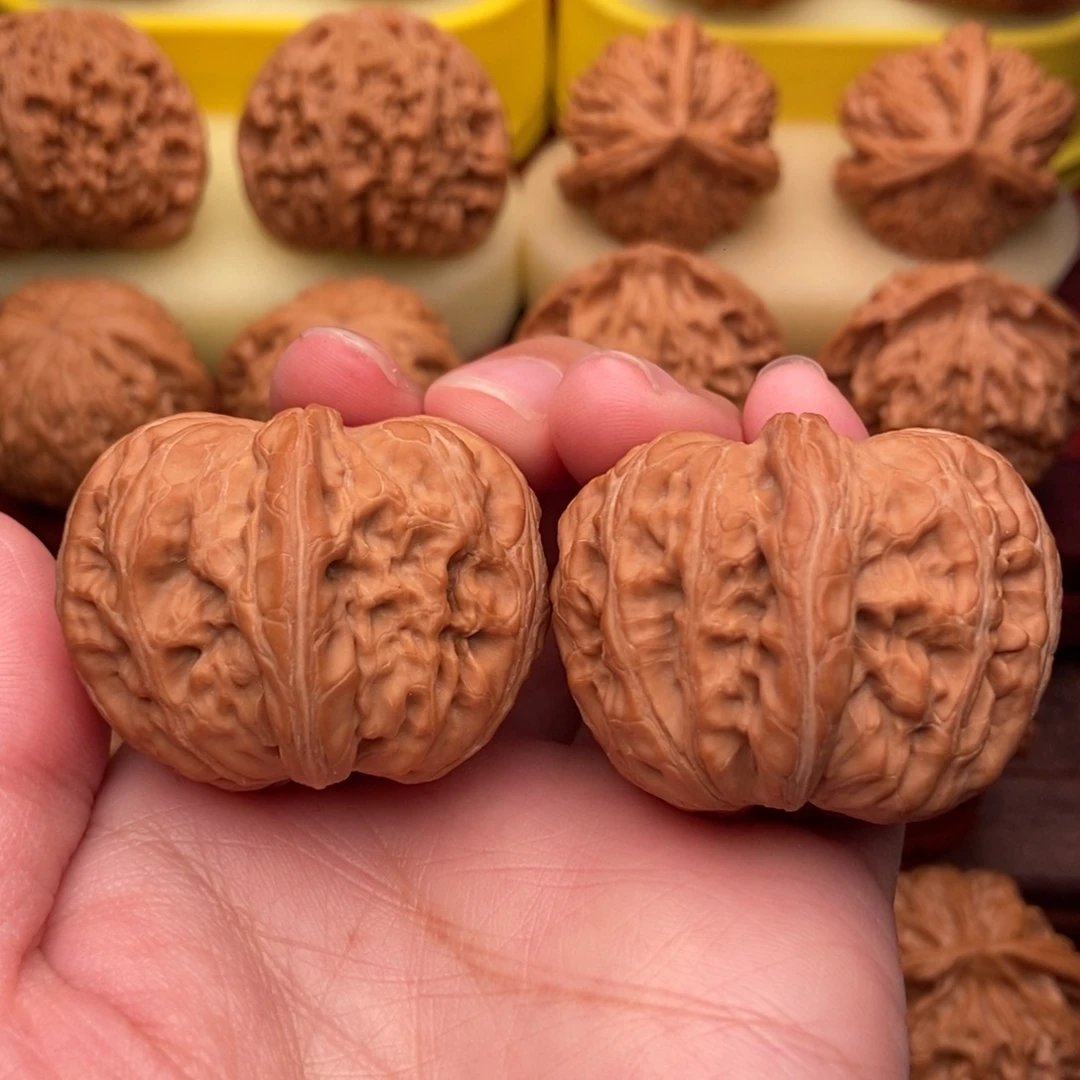 把件文玩核桃精品平谷粗筋元宝42