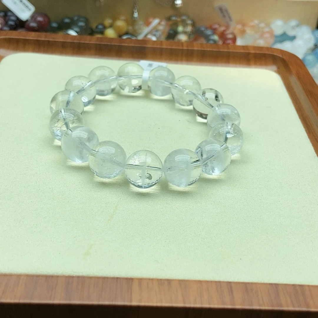 水晶手串未镶嵌R****y白幽灵13➕