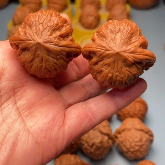 文玩核桃吊坠铁锤全品精对 39.5