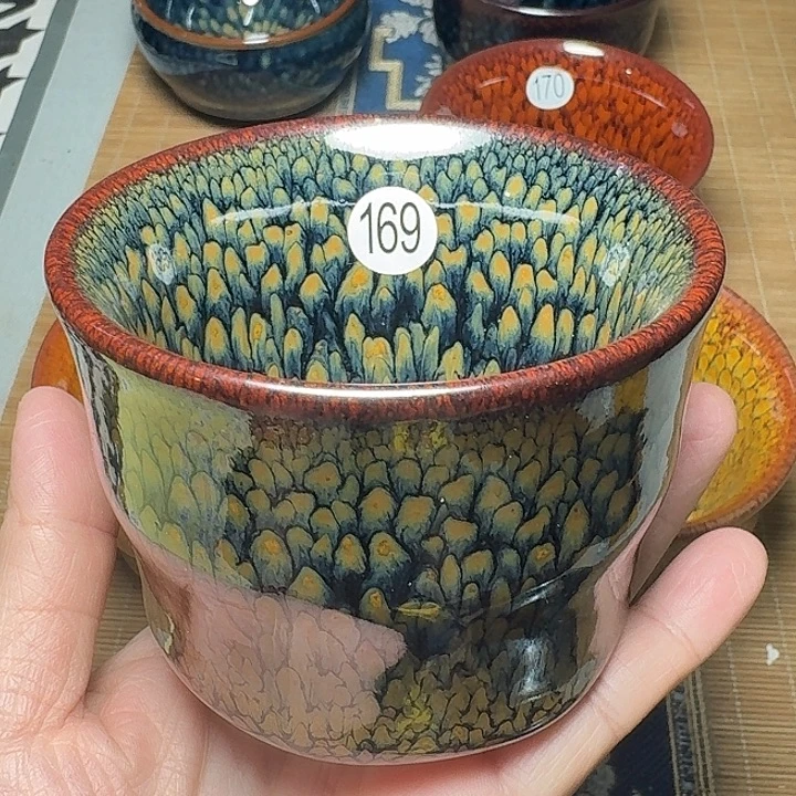 茶盏169 坚记茶盏摆件