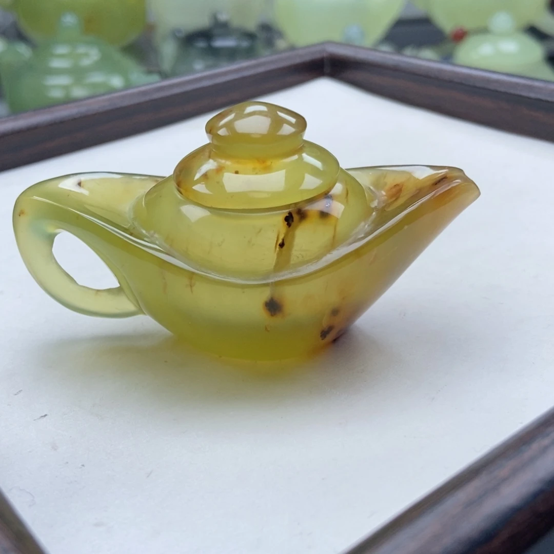 蛇纹石玉未镶嵌手把