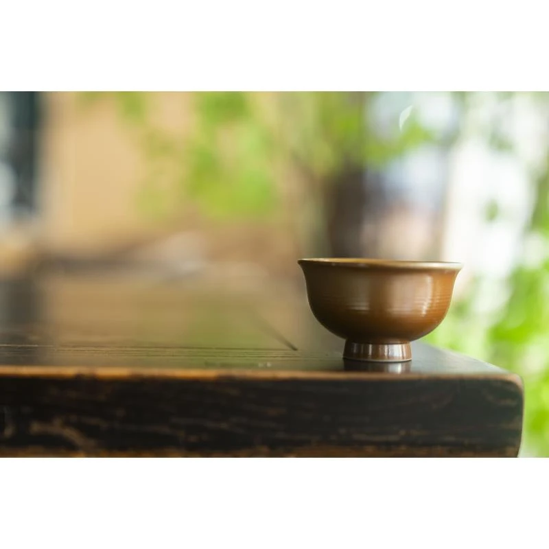 谢加阔  琥珀中号压手杯