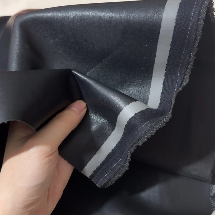 混纺高货三层复合1米黑皮