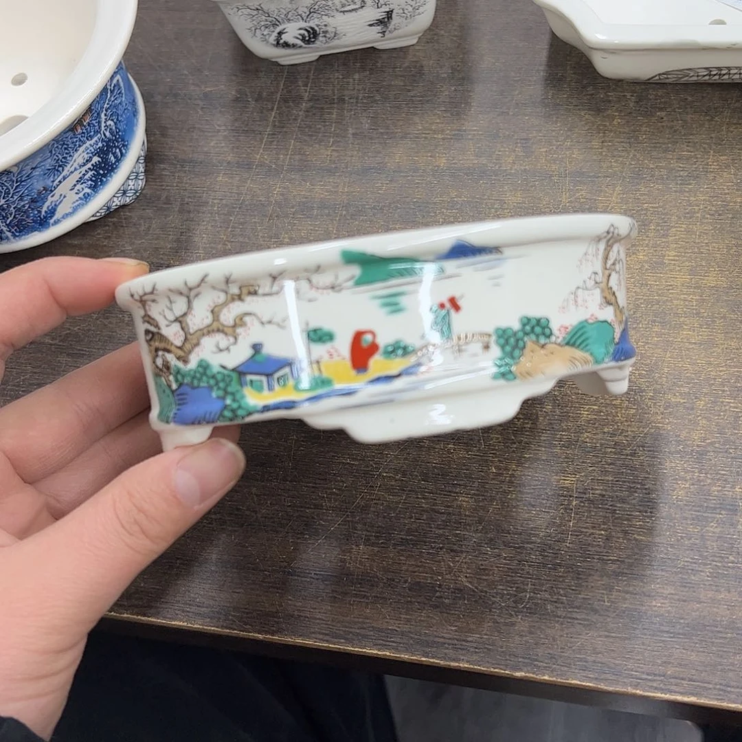 紫砂花盆889号瑕疵13/10/4cn