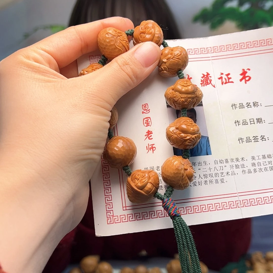 橄榄核手串/手链淡**生，橄榄核