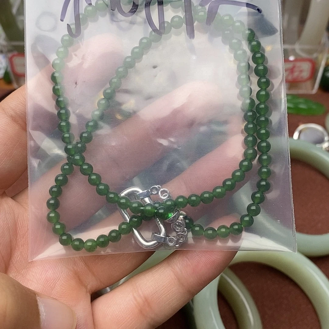 和田玉未镶嵌项链?****?