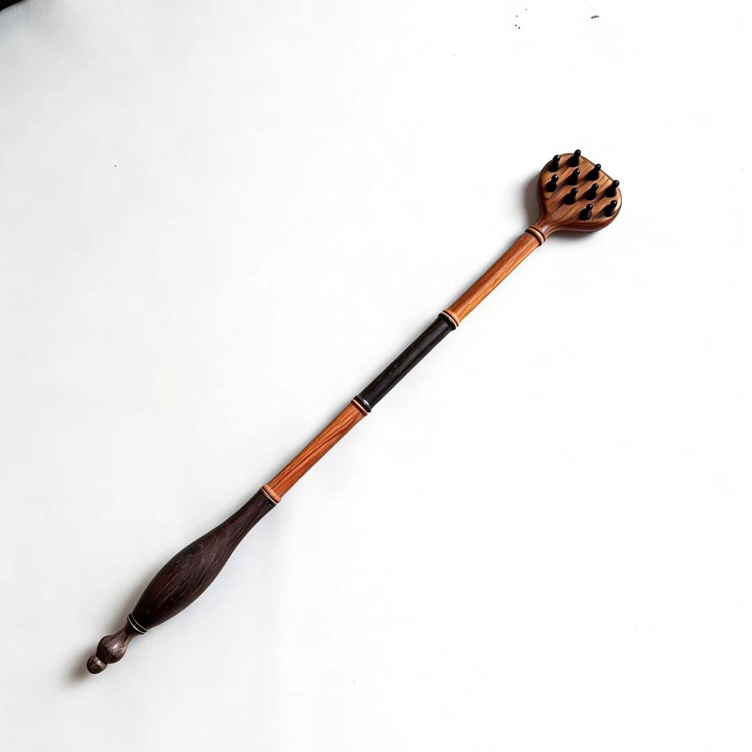 孙善升竹节式痒痒耙按摩疏通擀筋背部肩颈美容院