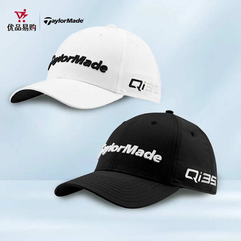 Taylormade泰勒梅高尔夫球帽25新运动有顶遮阳户外男女士鸭舌帽