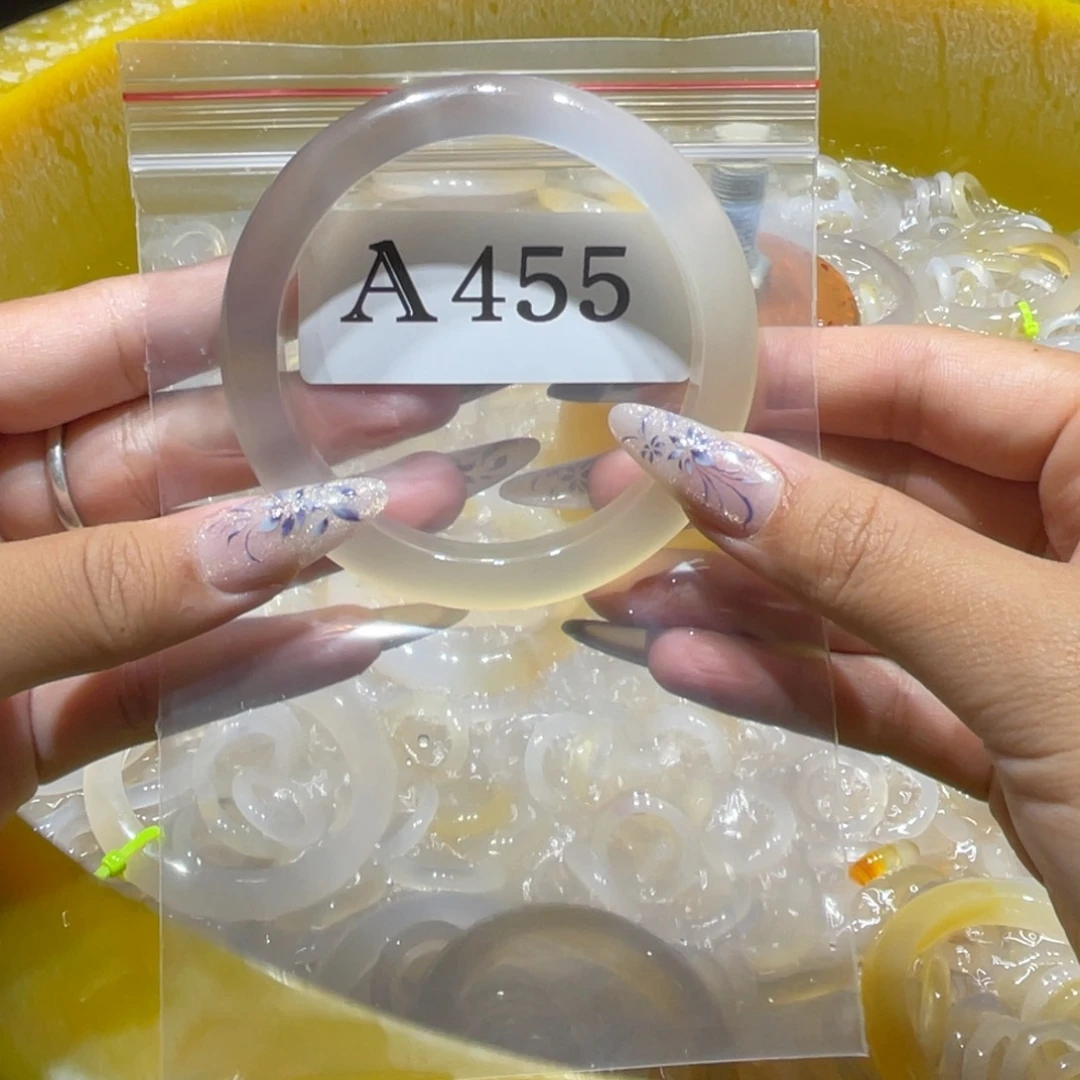 橘***）玛瑙/玉髓未镶嵌手镯