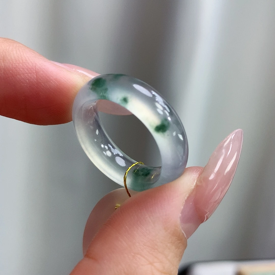 未镶嵌戒指翡翠1415圈