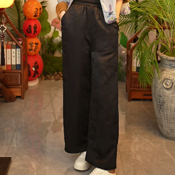 【董小姐】!宠粉福利!2025年新款真丝蚕丝棉棉裤女