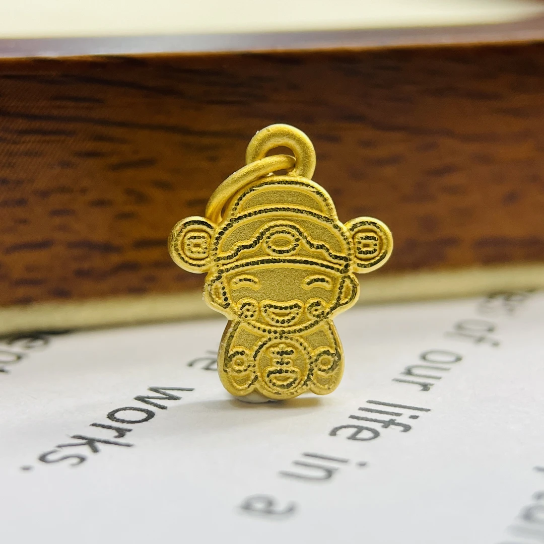 足金999加厚财神提溜DP1990-0840