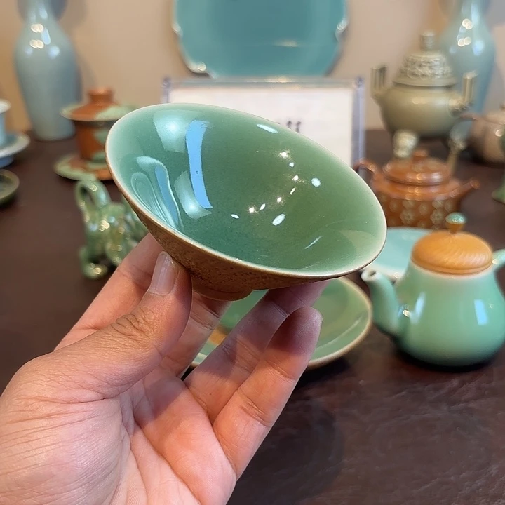 瓷片龙泉青瓷福利青瓷