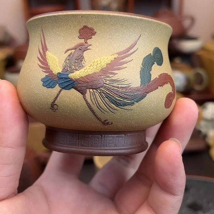 紫砂茶杯文淘紫砂高端茶器