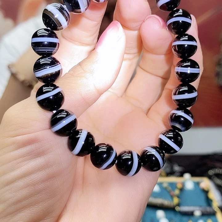 玛瑙/玉髓颈饰合金