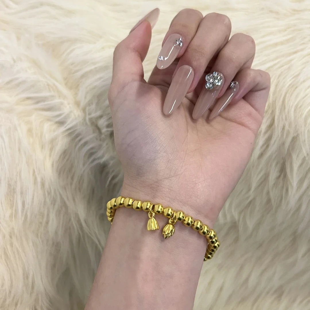 足银手链 两世欢磨砂手串