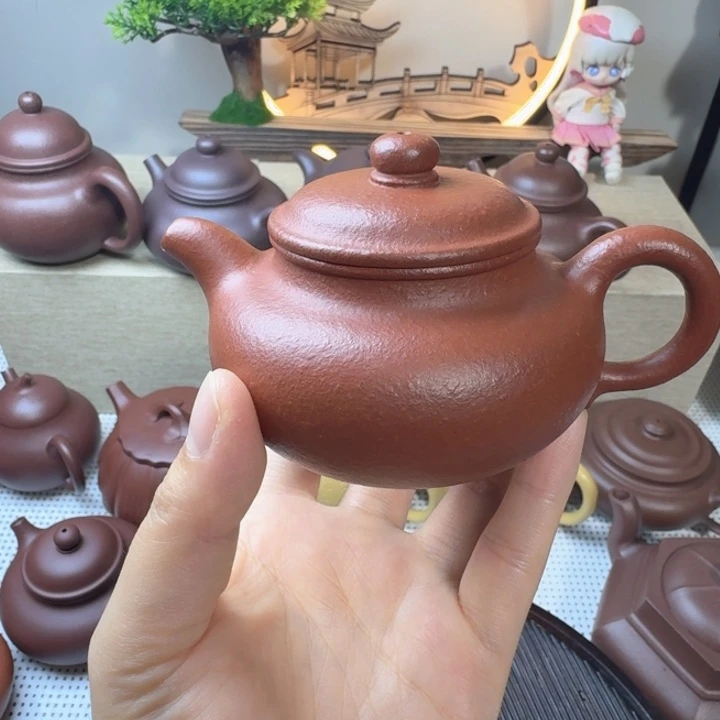 原矿红降坡150cc紫砂