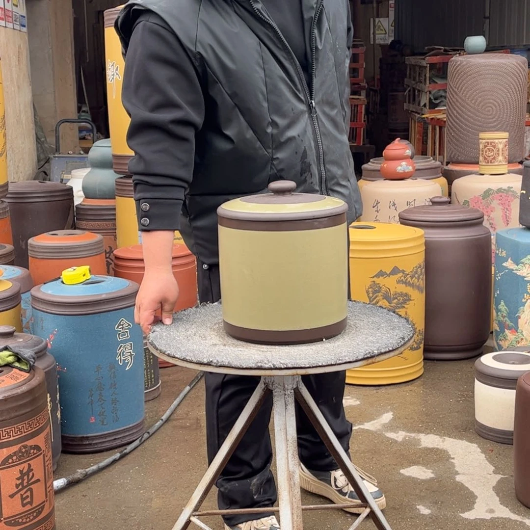 紫砂茶叶罐茶叶罐