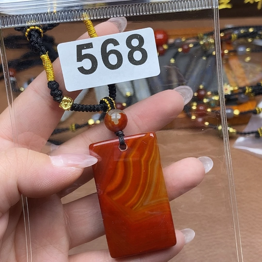 玛瑙/玉髓未镶嵌颈饰