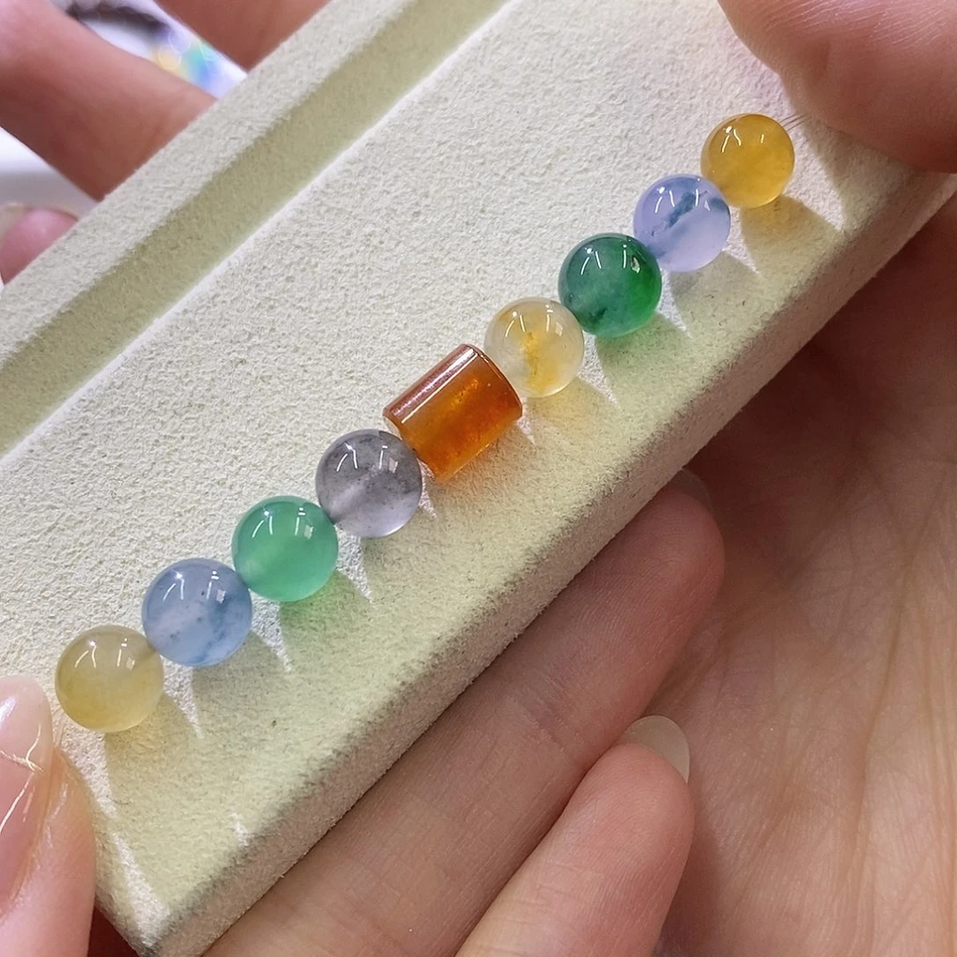 未镶嵌挂件翡翠半串特色串力推