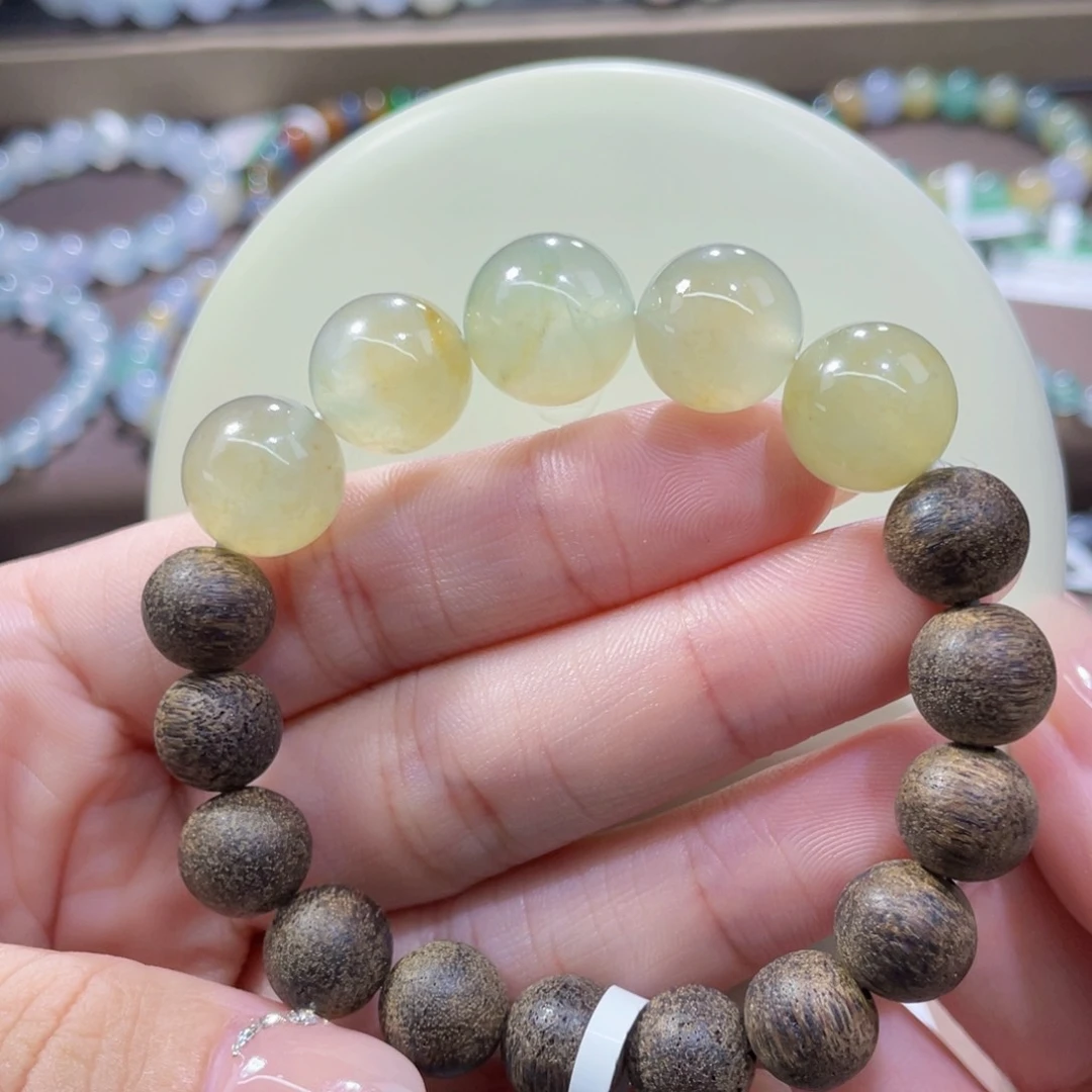 未镶嵌手链翡翠单珠放漏款卡13-13.6