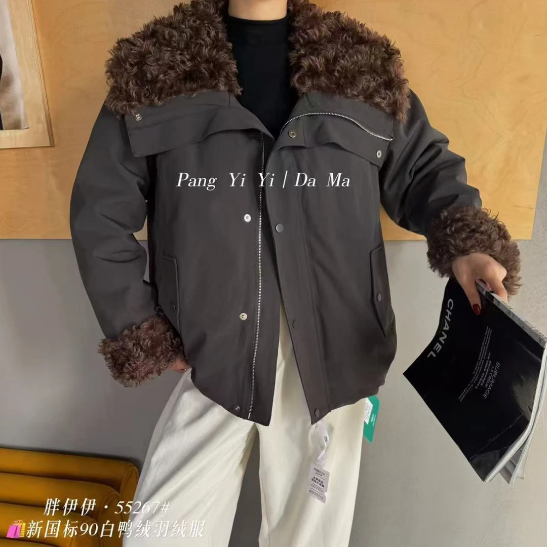 55267大码休闲羽绒服