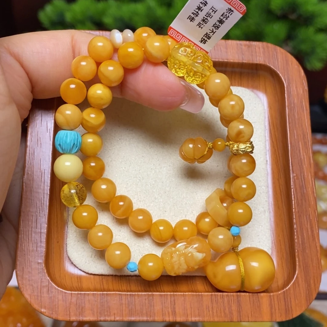 【闪购商品】手链蜜蜡未镶嵌手串