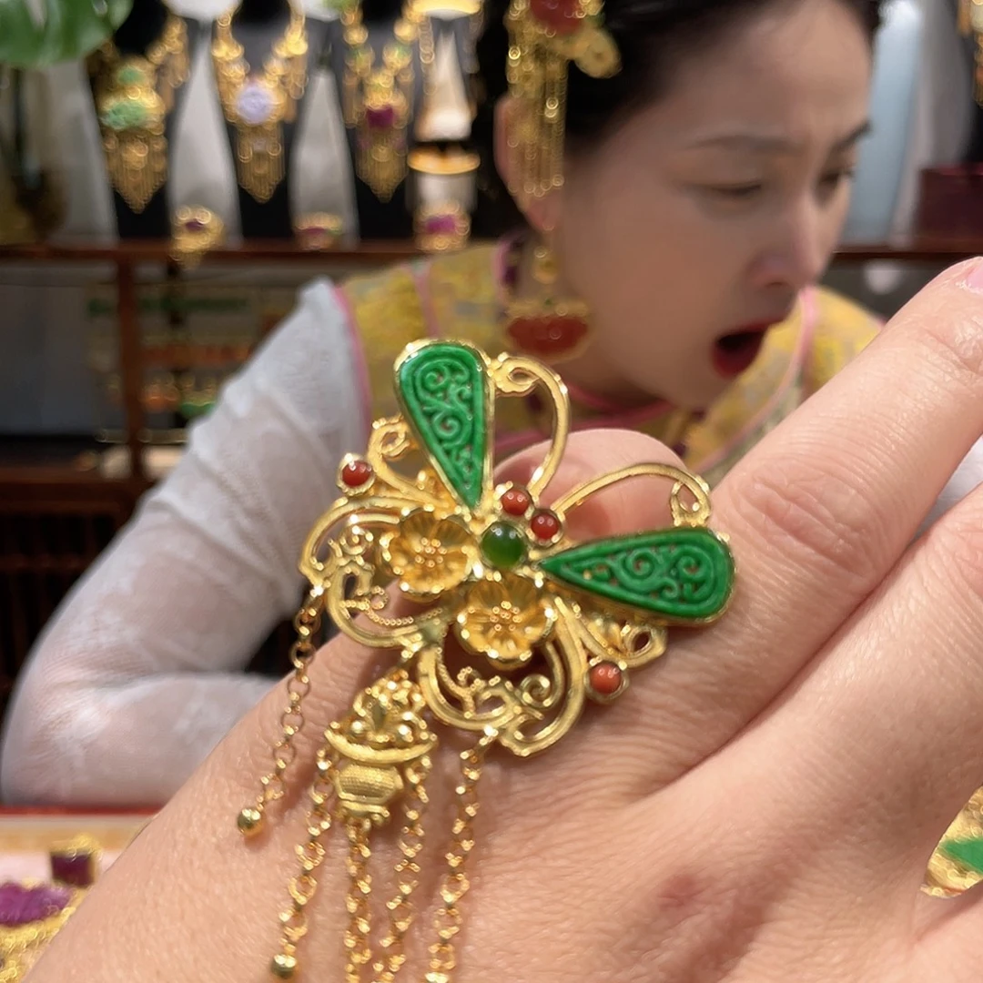 锦纶铁合金戒指护甲