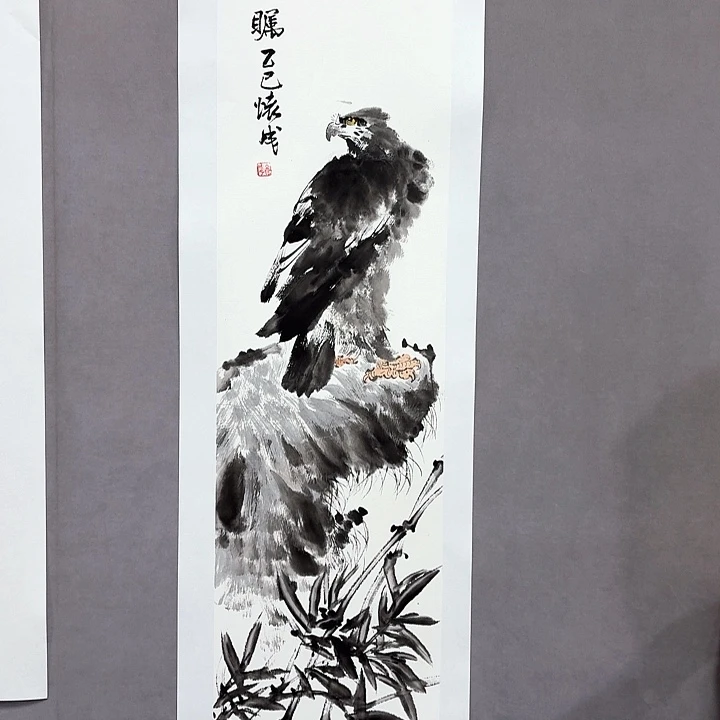 国画亲笔手绘放心去藏