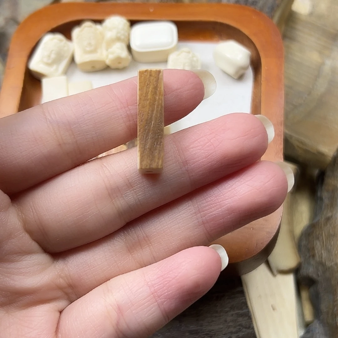 猛犸象牙手串/手链/手镯猛犸原材料边角料大块料