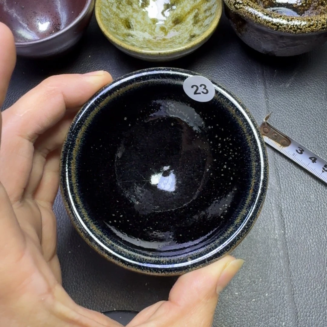 摆件古时茶器建窑建盏23